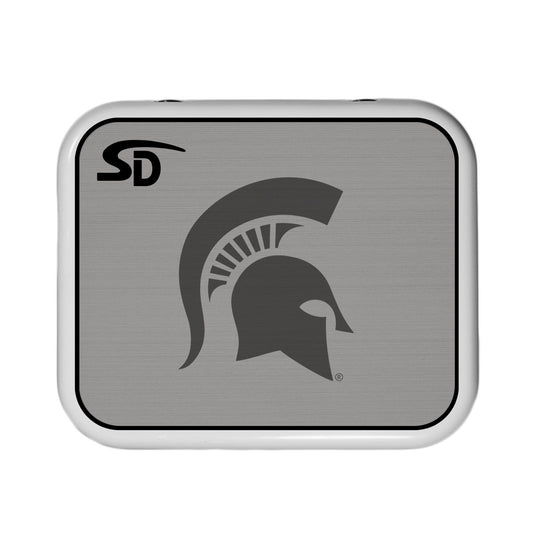 Seadek Collegiate Cooler Pad - YETI Roadie 24 - Storm Gray / Black, Michigan State University - 57513-80066