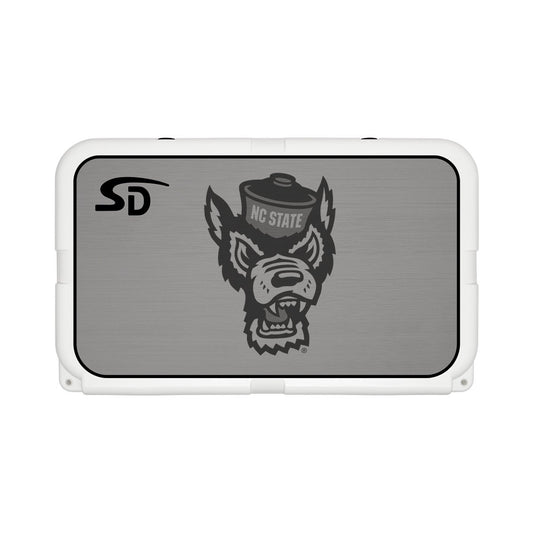 Seadek Collegiate Cooler Pad - YETI Tundra 45 - Storm Gray / Black, North Carolina State University - 58826-80066