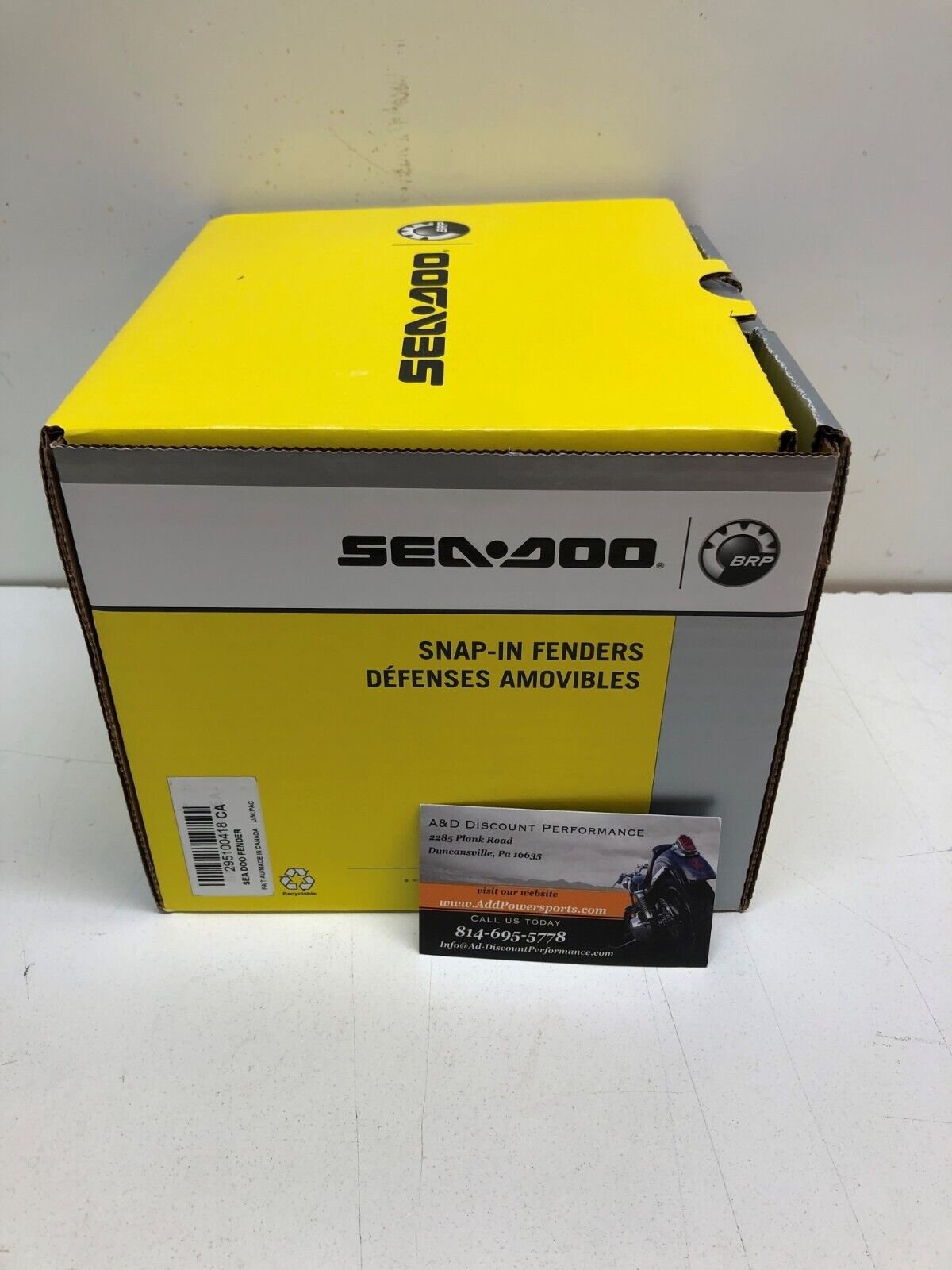 Sea Doo Spark Watercraft Snap In Fenders BRP PWC FREE SHIPPING 295100418