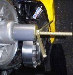 INSTOCK STRAIGHTLINE Snowmobile 08-2026 Ski-Doo Qrs Secondary Clutch Compression Tool - 151-107