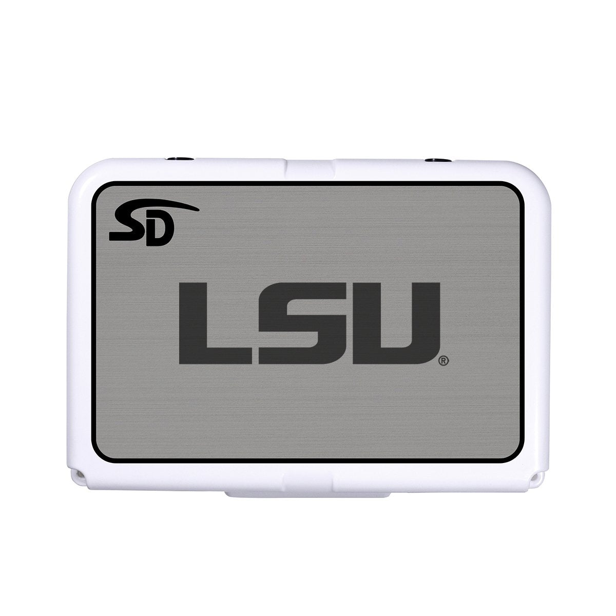 Seadek Collegiate Cooler Pad - RTIC 20 - Storm Gray / Black, LSU - 57676-80066
