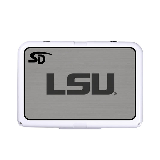 Seadek Collegiate Cooler Pad - RTIC 20 - Storm Gray / Black, LSU - 57676-80066
