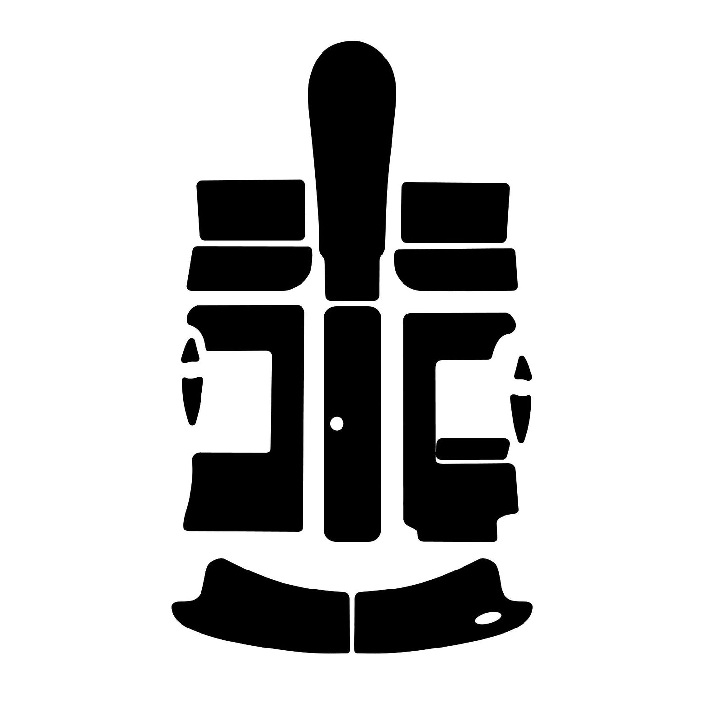 Complete Traction Mat Kit for Sea-Doo Challenger 1800 /Challenger 1800 210