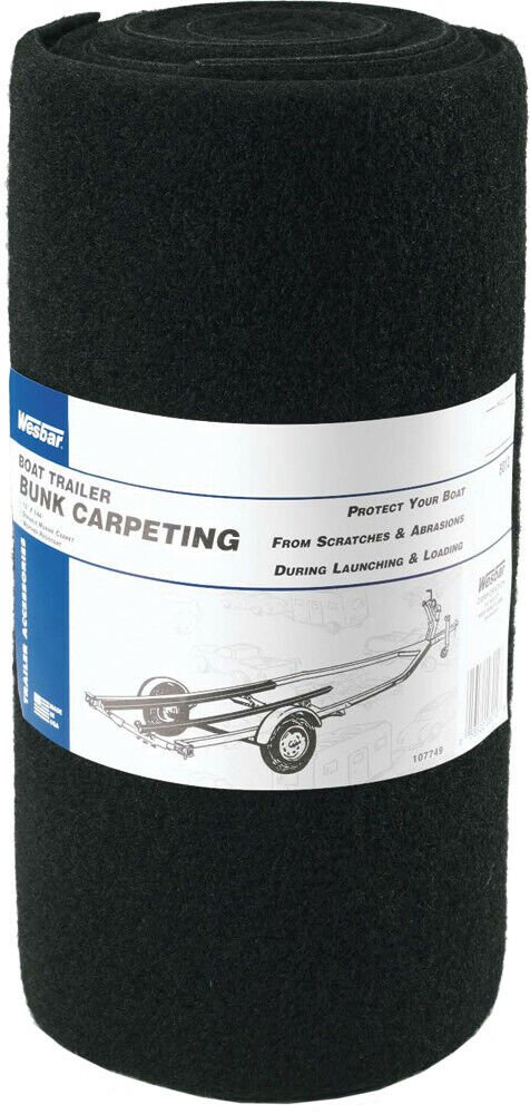 INSTOCK TRAILER BUNK CARPETING 8" X 144" ROLL BOATING PWC
