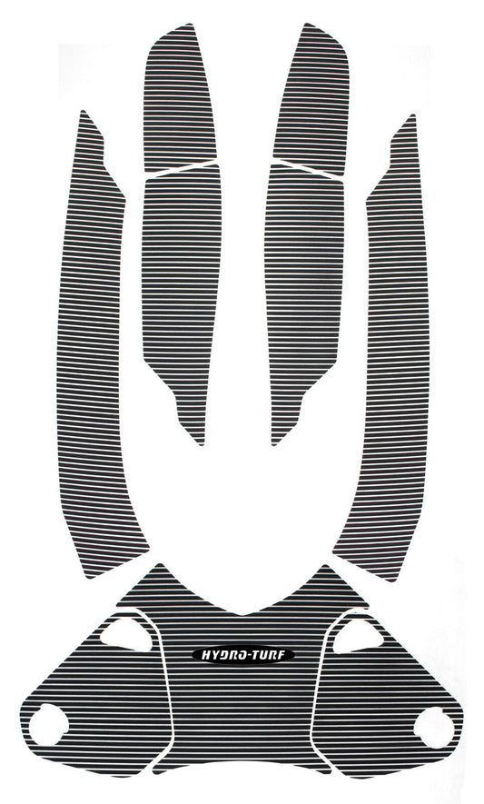 Hydro-turf Mat Kit HT885 SEA-DOO GTX/RXT/RXT-X 260 Wake pro BLACK W/3M