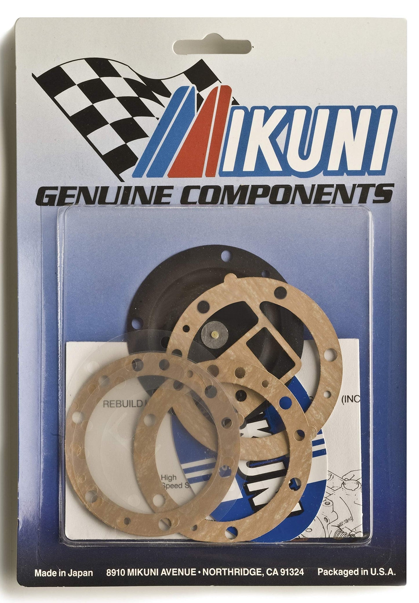 Genuine Mikuni BN Diaphragm Pump Repair Kit - MK-BN38/44