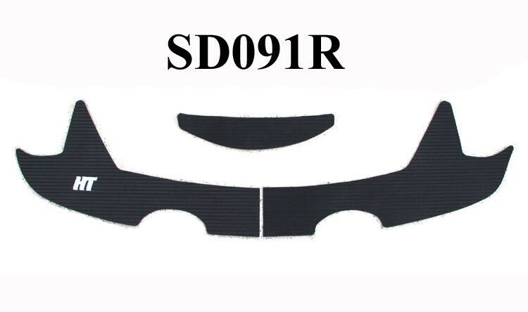 Hydro-Turf Rear Boarding  Mats  Sea-Doo 03-05 Challenger X SD091R Black Goove 3M