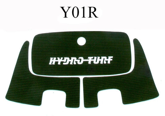 Hydro-Turf Rear Boarding Step Mats Only  Yamaha Exciter - Y01R Black Goove W/3M