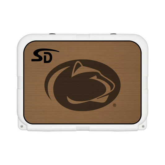 Seadek Collegiate Cooler Pad - YETI Tundra 35 - Mocha / Black, Pennsylvania State University - 57527-80093