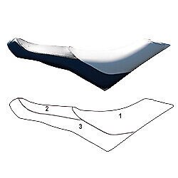 Seat Cover for Sea-Doo 2014-2020 Spark HO 3-Up/2018-2020 Spark Trixx 3-Up