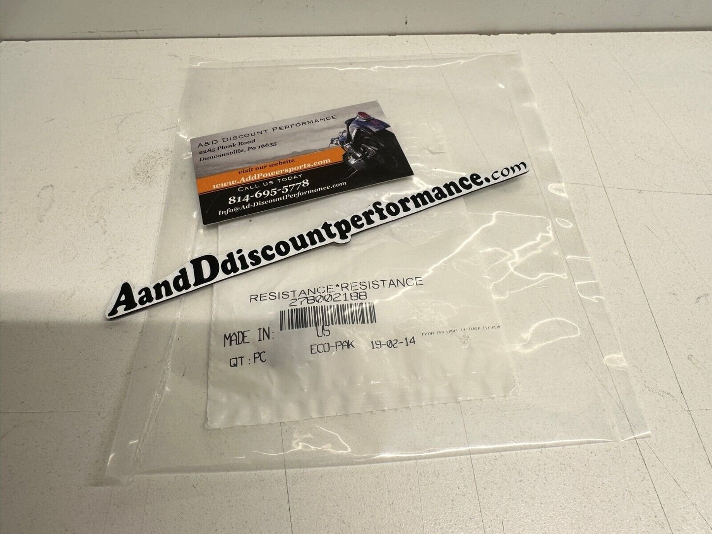 INSTOCK GENUINE SEADOO RESISTANCE 500 OHMS FUSE 278002188