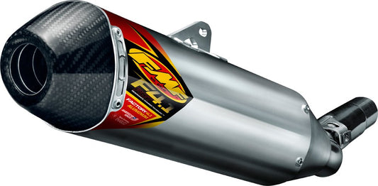 FMF Offroad Factory 4.1 Slip-On Exhaust ALUMINUM FACTORY 4.1 RCT SLIP-ON W/CARBON ENDCAP Slip-On Muffler  - 042330