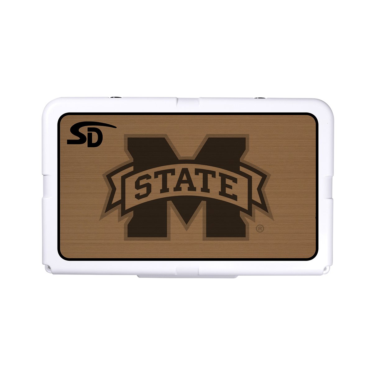 Seadek Collegiate Cooler Pad - RTIC 45 - Mocha / Black, Mississippi State University - 57690-80093