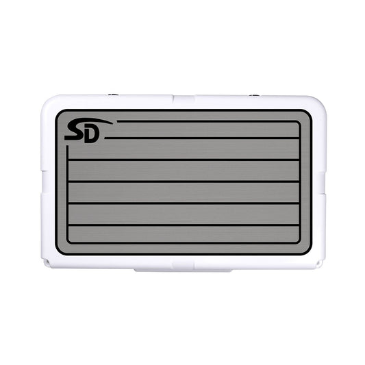 Seadek RTIC 45 Teak Cooler Pad - Storm Gray / Black -  56107-80066