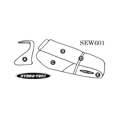 Seat Cover for Kawasaki ZXi 1100 (98-03)  W/Cowling Cover