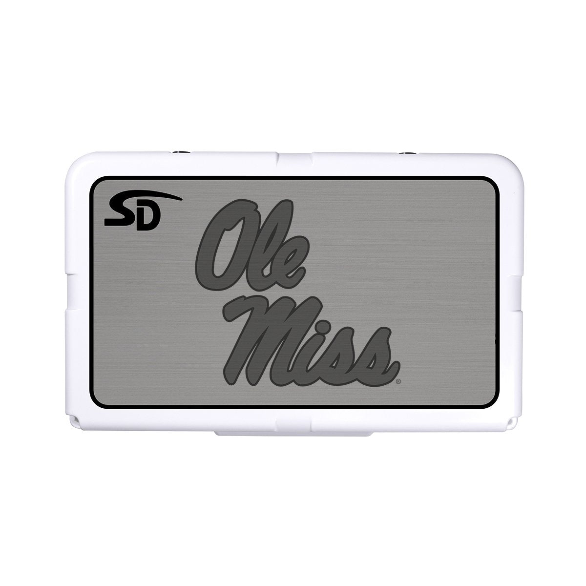 Seadek Collegiate Cooler Pad - RTIC 45 - Storm Gray / Black, University of Mississippi - 57687-80066