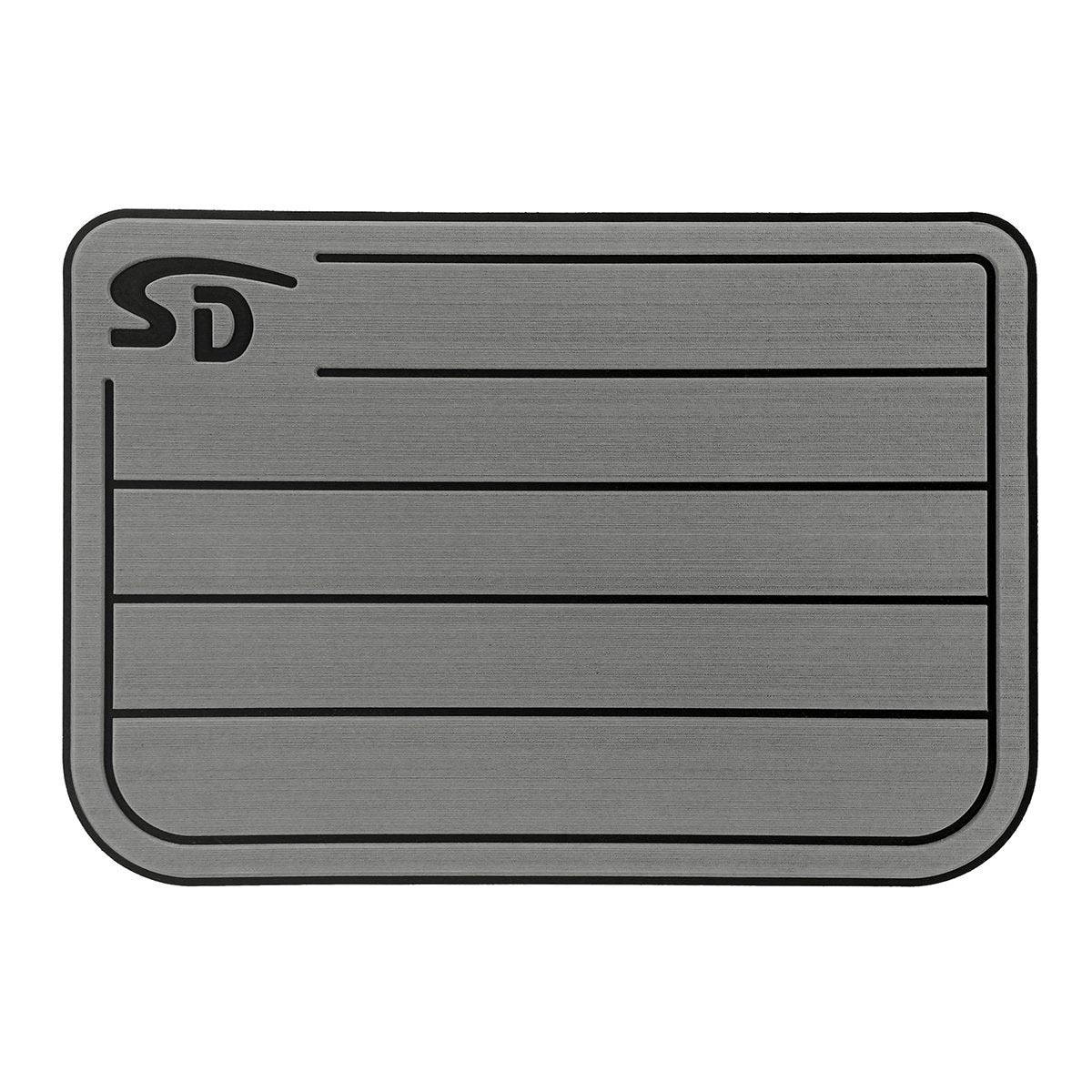 Seadek Engel 50 Teak Cooler Pad - Storm Gray / Black - 57596-80066