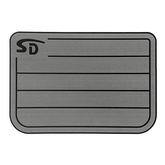 Seadek Engel 50 Teak Cooler Pad - Storm Gray / Black - 57596-80066