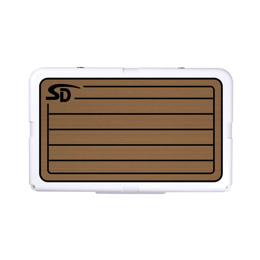 Seadek RTIC 45 Teak Cooler Pad - Mocha / Black - 56107-80093