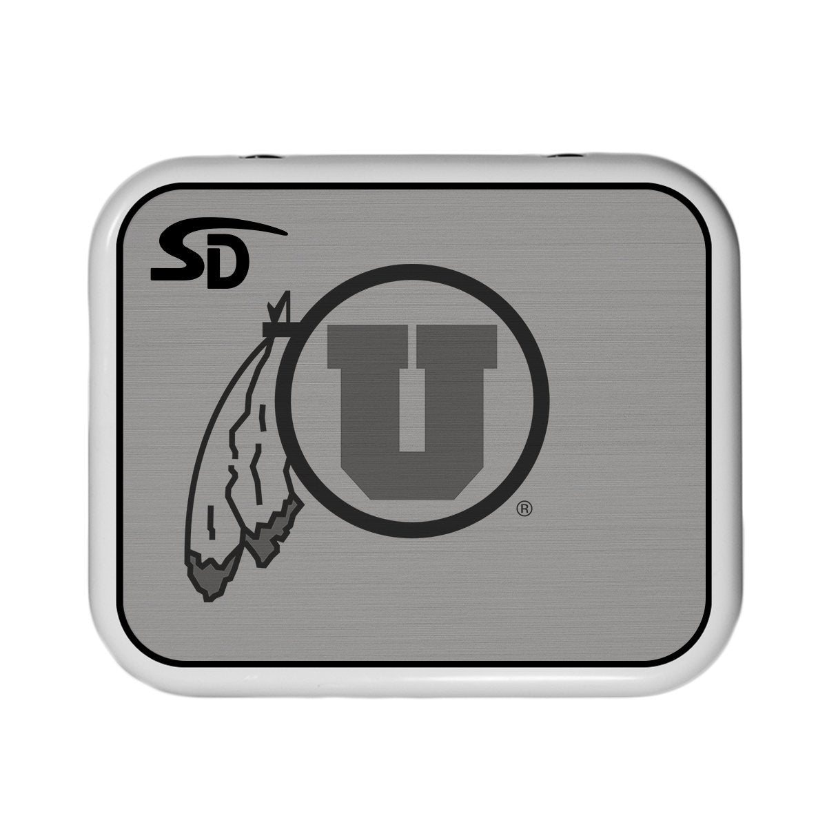 Seadek Collegiate Cooler Pad - YETI Roadie 24 - Storm Gray / Black, University of Utah - 57543-80066