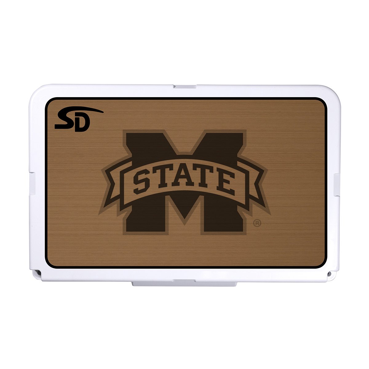 Seadek Collegiate Cooler Pad - RTIC 52 - Mocha / Black, Mississippi State University - 57691-80093