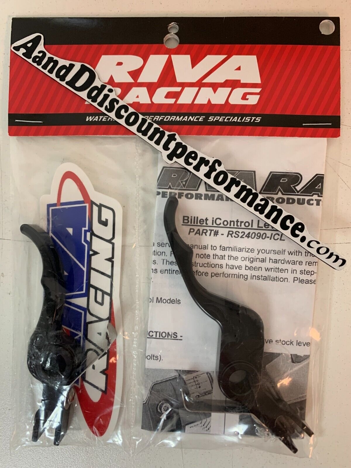 RIVA i-Control Billet Throttle Reverse Lever Sea Doo RXP-X RXT-X GTX RS24090-ICL