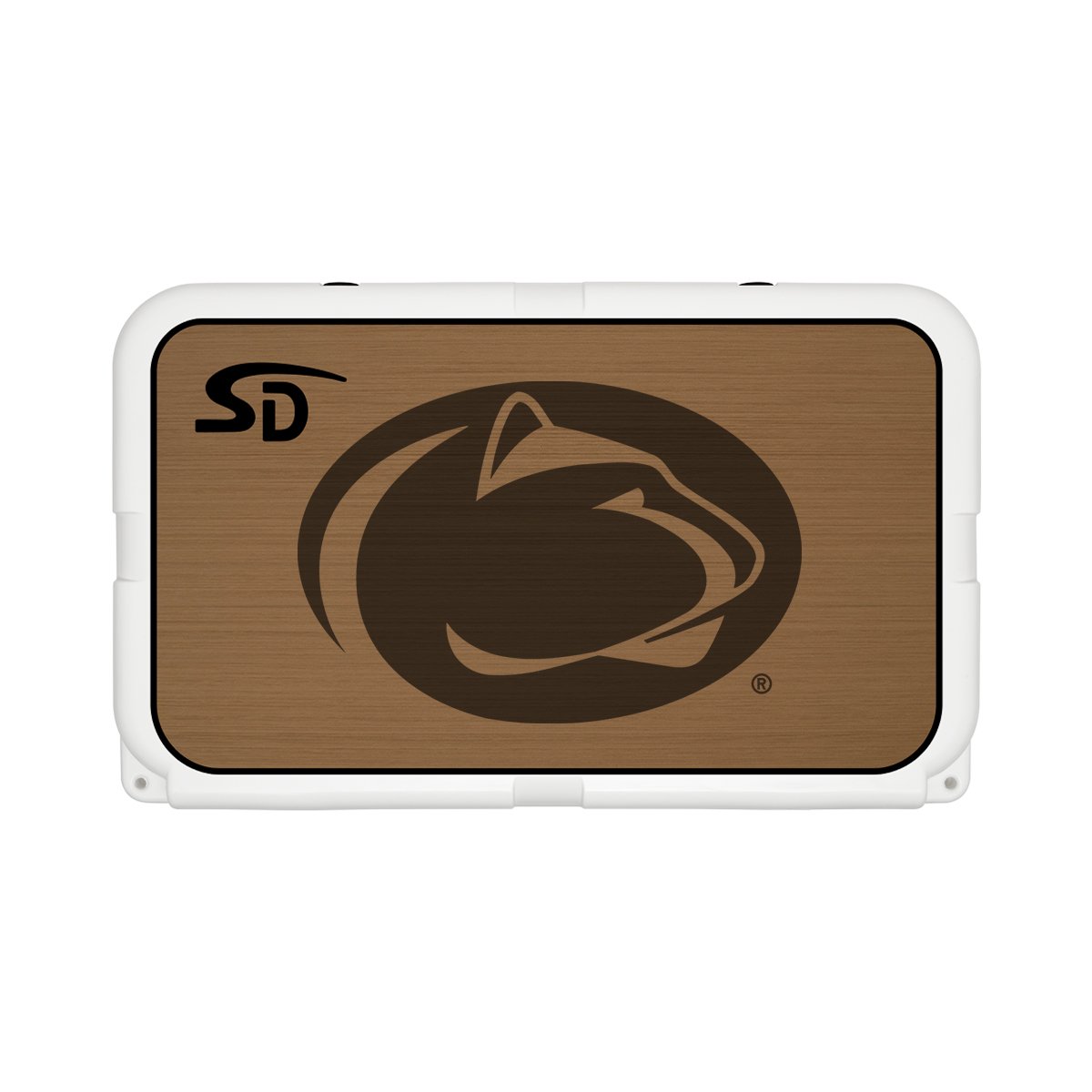 Seadek Collegiate Cooler Pad - YETI Tundra 45 - Mocha / Black, Pennsylvania State University - 57528-80093