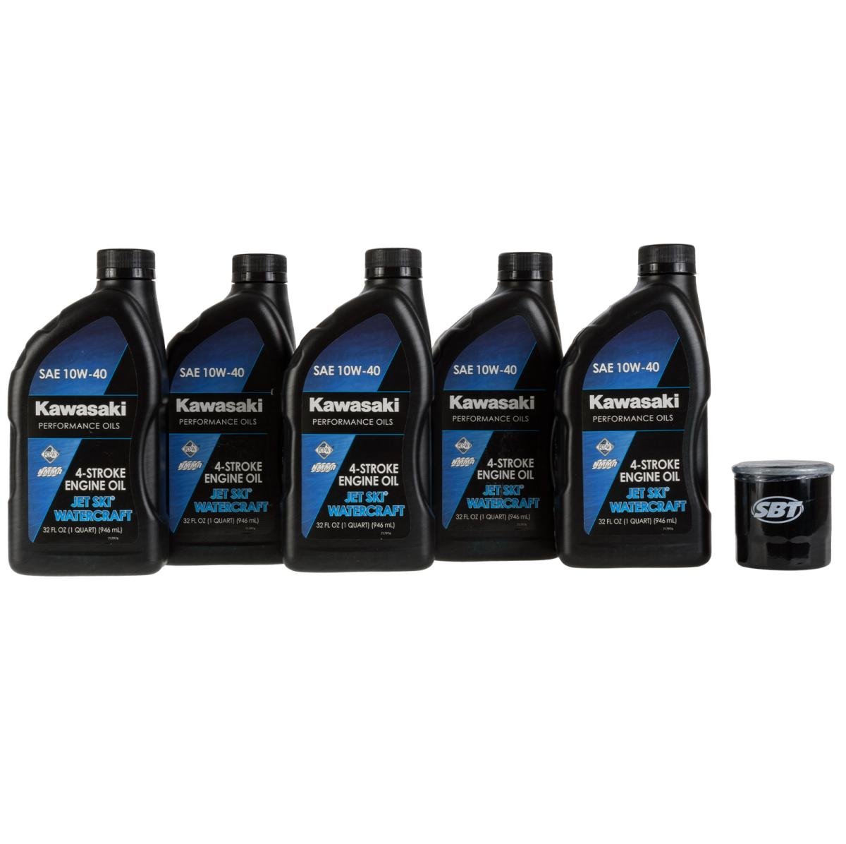 SBT Kawasaki 250 260 300 310 4-Stroke Motors Oil Change Kit - 83-215K