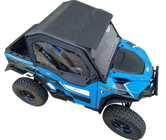 SPIKE FENDER FLARES BLACK SET(4) POLARIS GENERAL 44-1600