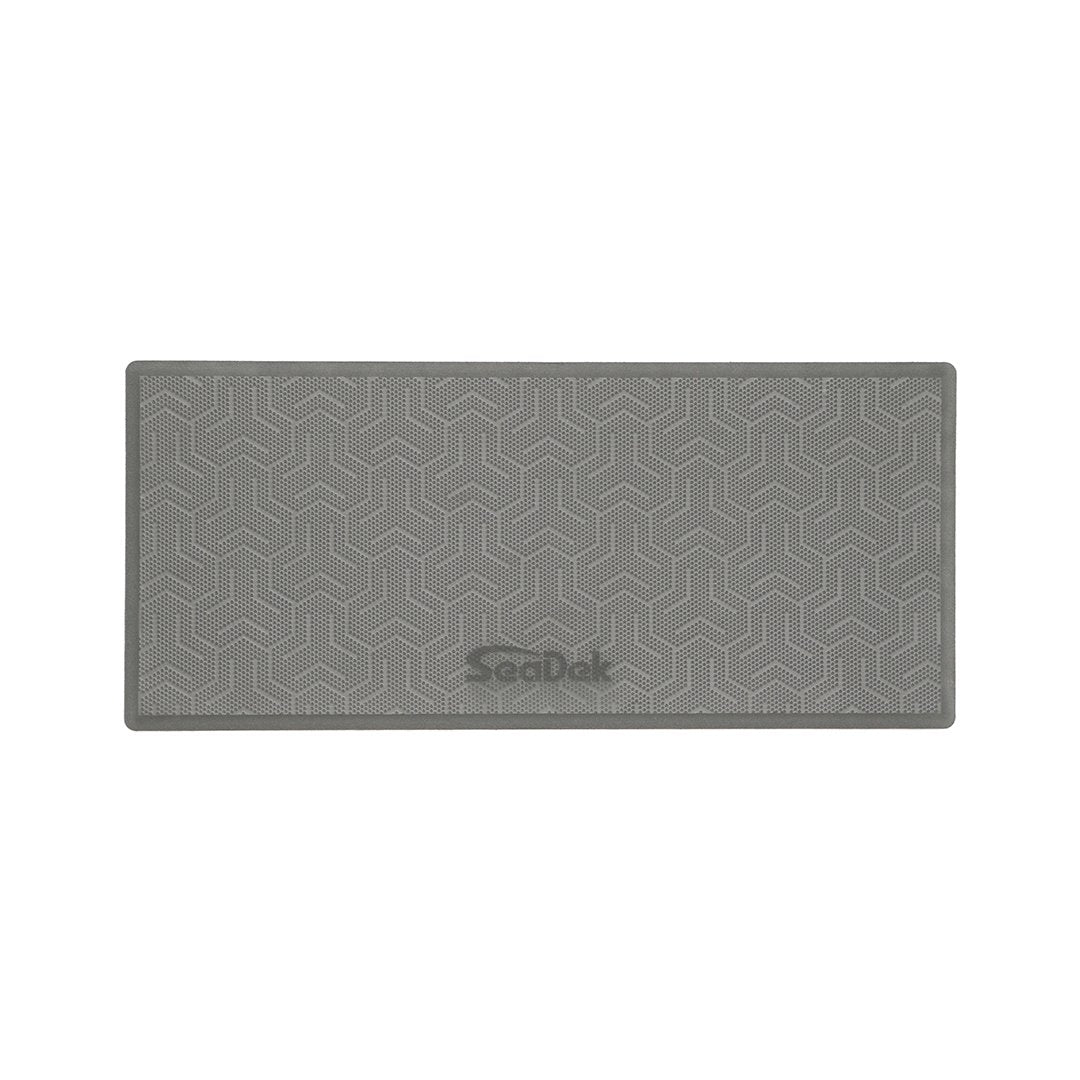 Seadek RV Step Covers - Tetrapod - 17"x7.5" - Storm Gray, Single Step - 59683-85886
