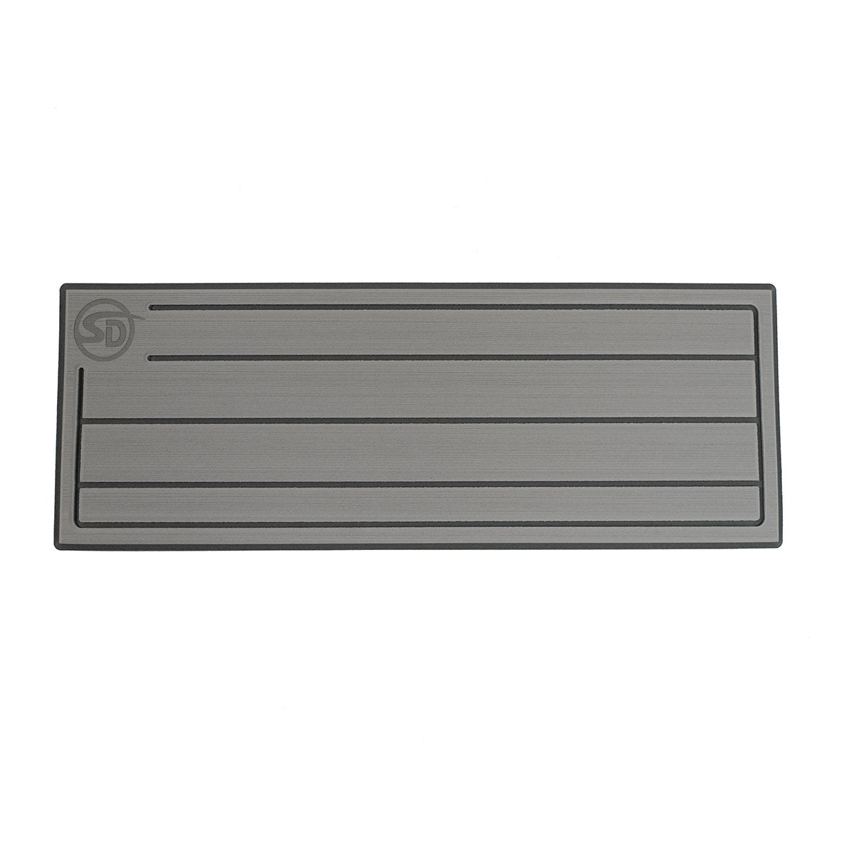 Seadek RV Step Covers - Teak - 24"x8.5" - Storm Gray / Dark Gray, 4 Pack - 58110-81029