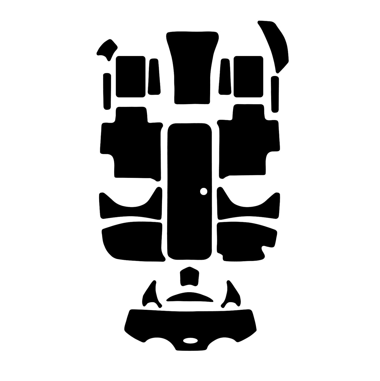 Complete Traction Mat Kit for Sea-Doo Speedster 1998 1999