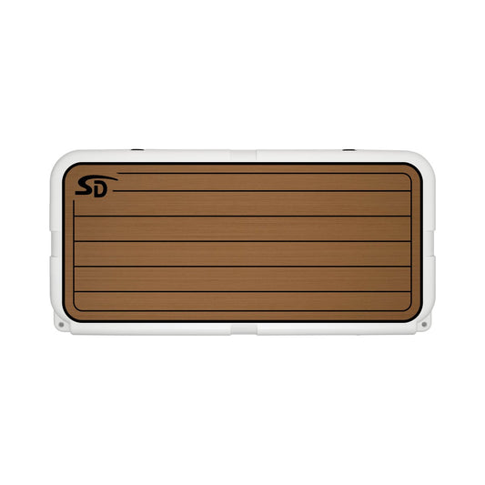 Seadek YETI Tundra 125 Teak Cooler Pad - Mocha / Black - 55836-80093