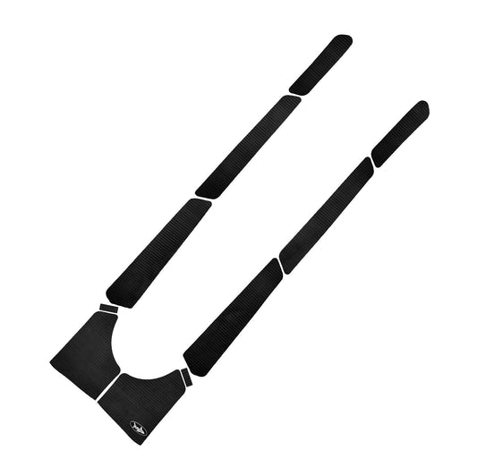 SBT Classic Elite Traction Mats Yamaha XL 1200 Ltd XLT 800 Black on blue