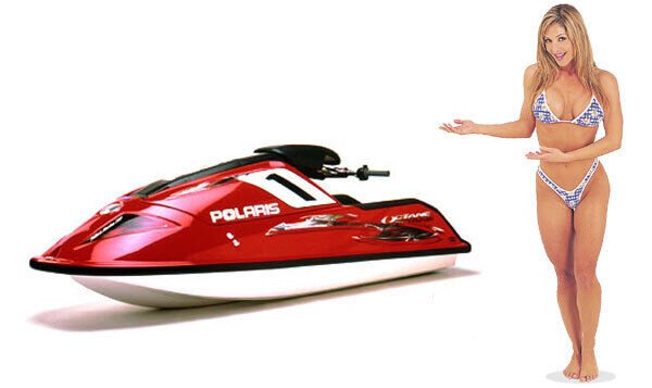 HydroTurf Mat Kit 2002-04 Polaris Octane Black Groove w/3M - HT96