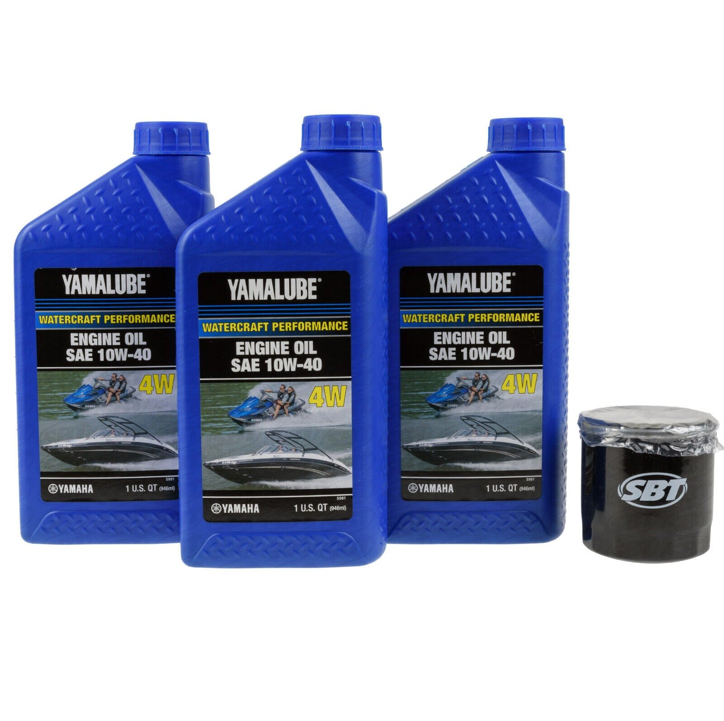 Yamaha 1.0 1.1L 4-Stroke Motors LUB-WTRCG-KT-00 Oil Change Kit - 83-408K