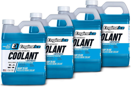 Case of 4 ENGINE ICE HI-PERFORMANCE COOLANT 1/2 GALLON - 10850