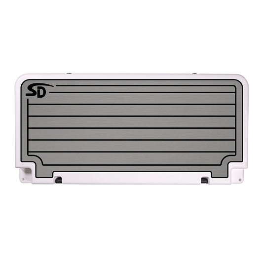 Seadek Orca 80 Teak Cooler Pad - Storm Gray / Black - 56149-80066