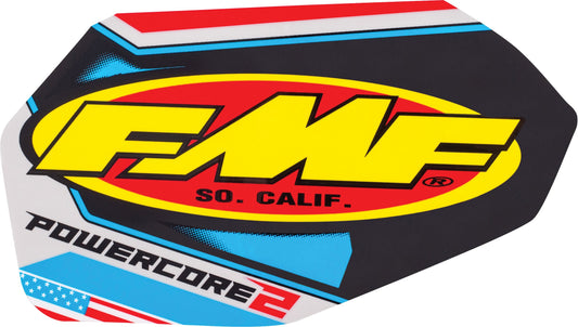 FMF Offroad 2-Stroke Silencer Decals 2-STROKE POWERCORE 2 DECAL   - 014844