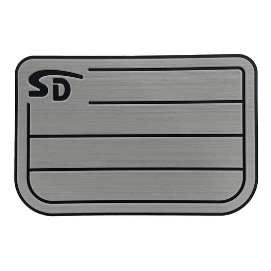 Seadek Engel 25 Teak Cooler Pad - Storm Gray / Black - 57590-80066