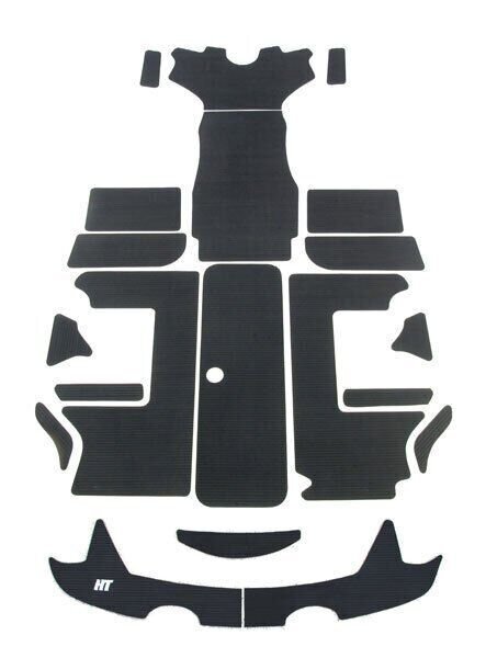 Hydro Turf Mat Kit Sea-Doo 03-05 Challenger X SD091 Black Goove 3M