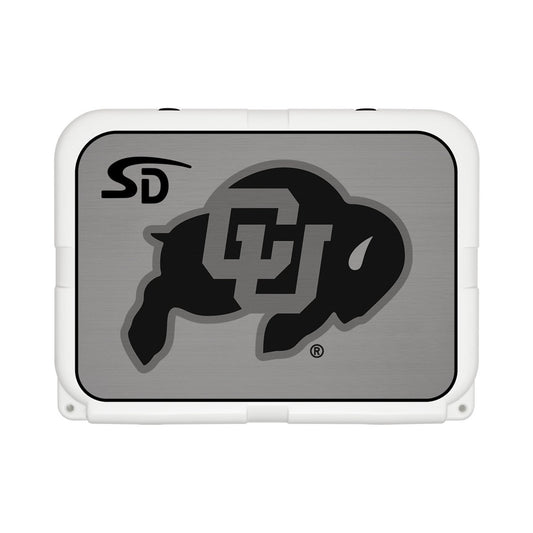 Seadek Collegiate Cooler Pad - YETI Tundra 35 - Storm Gray / Black, University of Colorado - 57502-80066