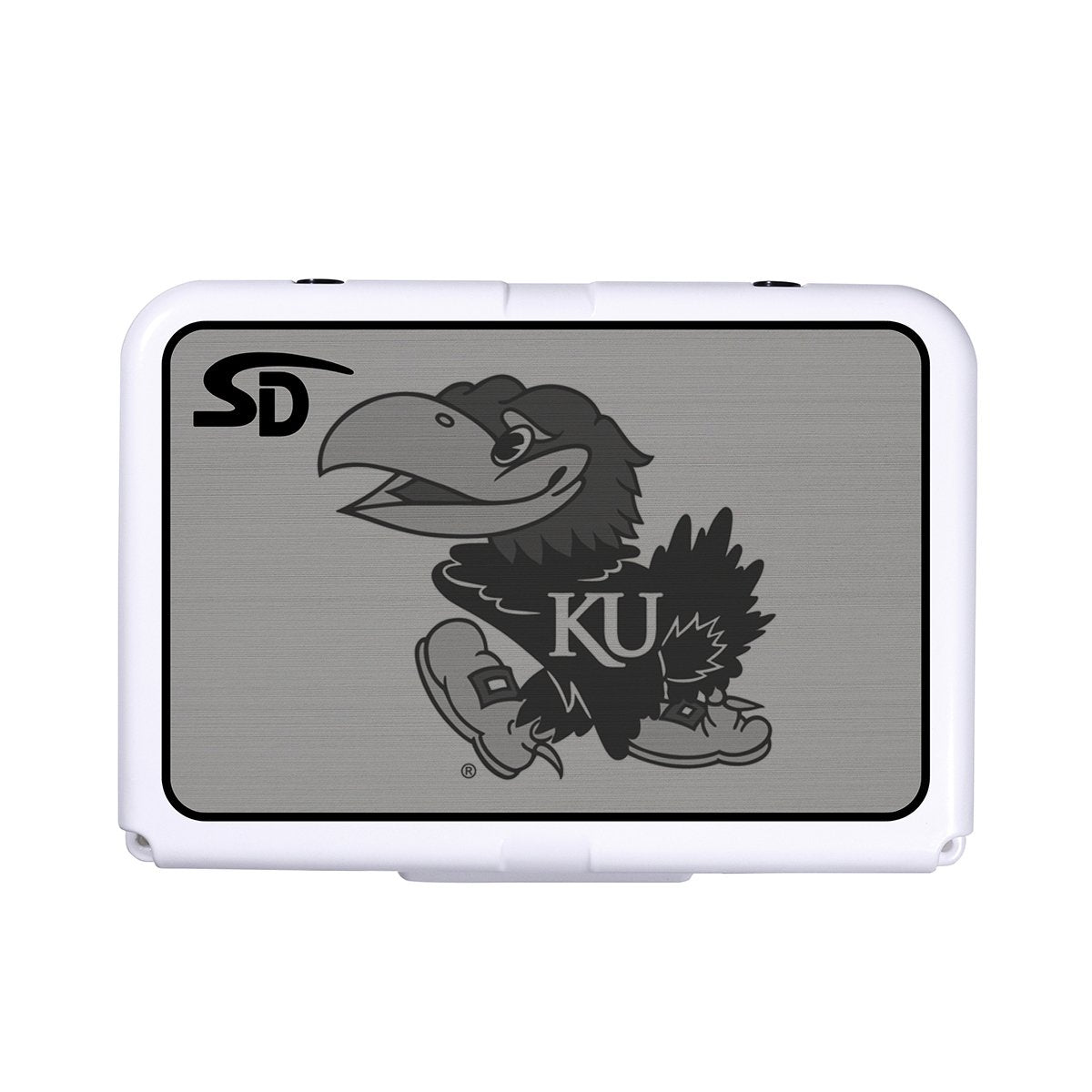 Seadek Collegiate Cooler Pad - RTIC 20 - Storm Gray / Black, University of Kansas - 58851-80066