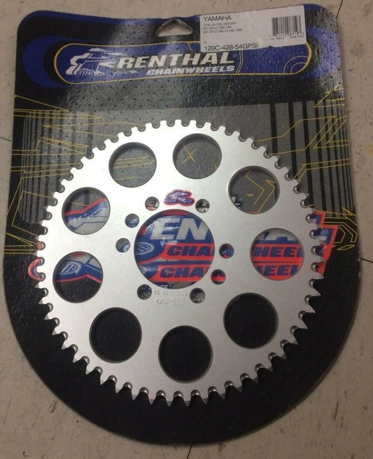 INSTOCK RENTHAL Rear Sprocket 54t 54 tooth 129C-428-54GPSI