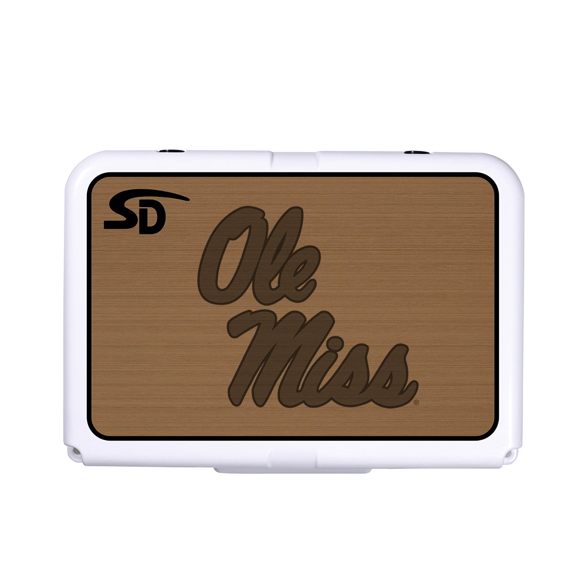 Seadek Collegiate Cooler Pad - RTIC 20 - Mocha / Black, University of Mississippi - 57686-80093