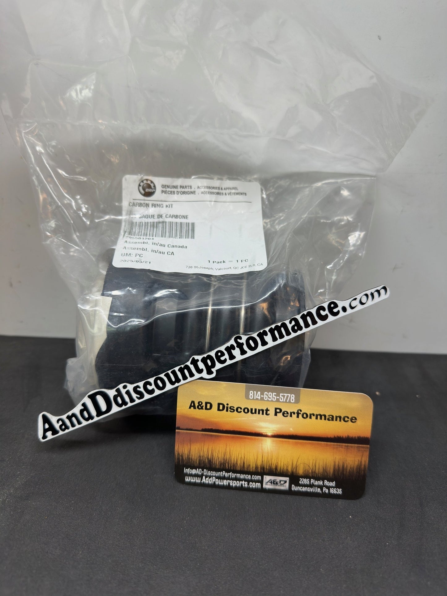 Genuine SEADOO OEM 295501204 Carbon Ring kit RXT/GTX/RXP 300