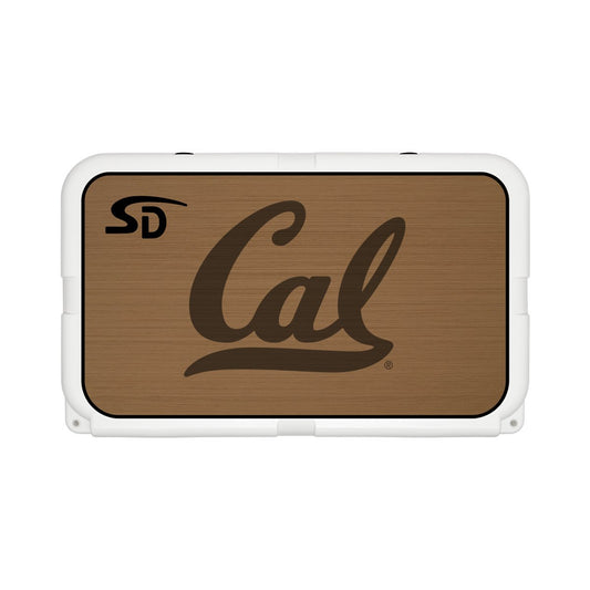 Seadek Collegiate Cooler Pad - YETI Tundra 45 - Mocha / Black, Berkley California University - 58817-80093