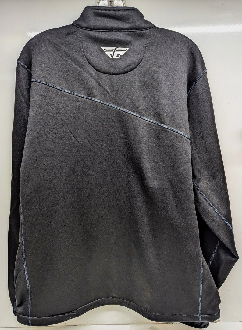 INSTOCK FLY RACING MID-LAYER JACKET BLACK Large 354-6320L