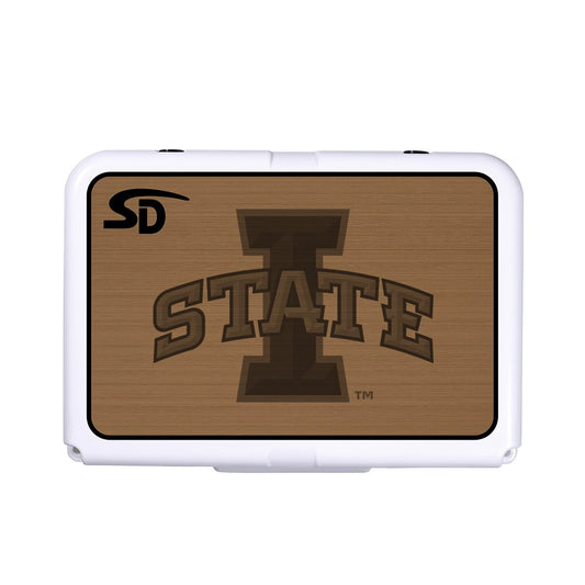 Seadek Collegiate Cooler Pad - RTIC 20 - Mocha / Black, Iowa State University - 58848-80093