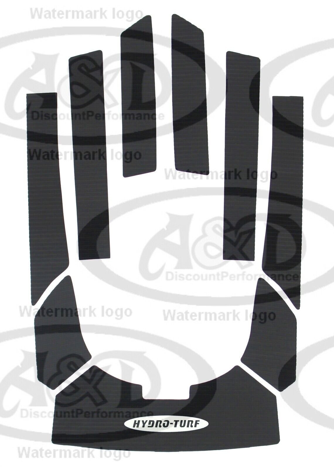 Seadoo HT821 Hydro-turf mats gtx 96-02 gti 97-00 BLUE CAMO DIAMOND 3M